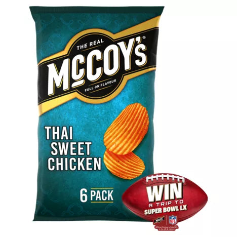 McCoy's Thai Sweet Chicken Multipack Crisps