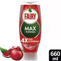 Fairy Max Power Washing Up Liquid Pomegranate 660ML