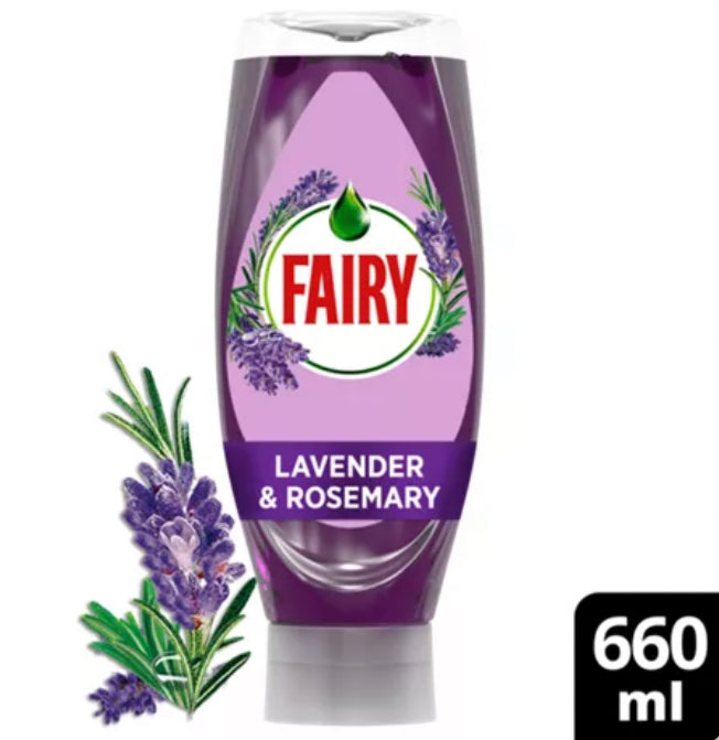 Fairy Max Power Washing Up Liquid Lavender 660ML