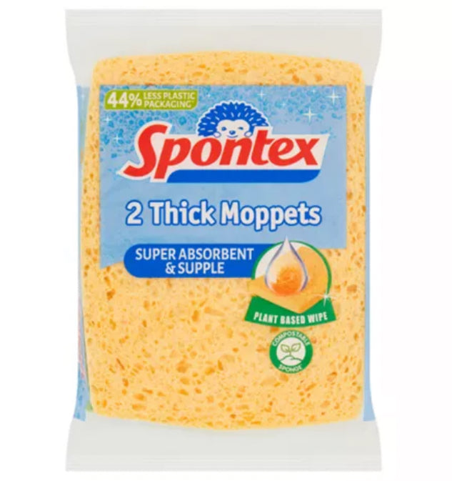 Spontex 2 Thick Moppets