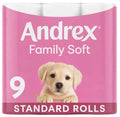 Andrex Family Soft Toilet Tissue 9 Roll