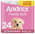 Andrex Family Soft Toilet Tissue 24 Rolls