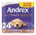 Andrex Ultimate Quilts Toilet Tissue Standard 24 Rolls