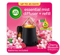 Air Wick Cherry Blossom & Raspberry Mist Diffuser 20ml. Lasts up to 45 days. Air Freshener