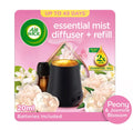 Air Wick Essential Mist Kit, Balancing Peony & Jasmine Scent