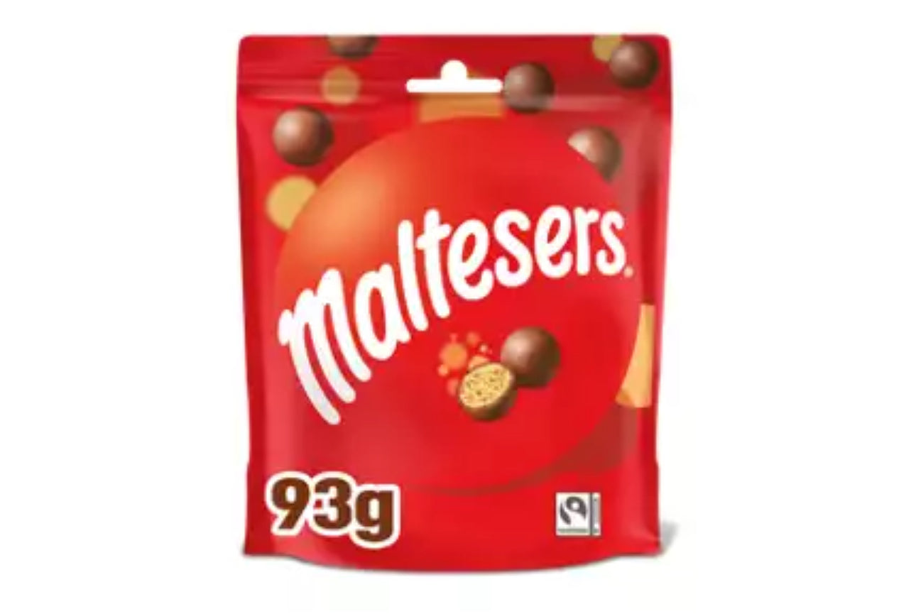 Maltesers Milk Chocolate & Honeycomb Bites Bag 93g